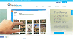 Desktop Screenshot of brainparade.com